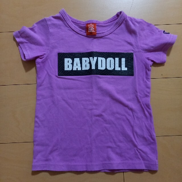 BABYDOLL(ベビードール)のベビードール 120 トップス キッズ/ベビー/マタニティのキッズ服女の子用(90cm~)(Tシャツ/カットソー)の商品写真