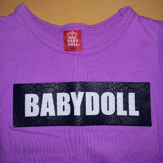 BABYDOLL(ベビードール)のベビードール 120 トップス キッズ/ベビー/マタニティのキッズ服女の子用(90cm~)(Tシャツ/カットソー)の商品写真