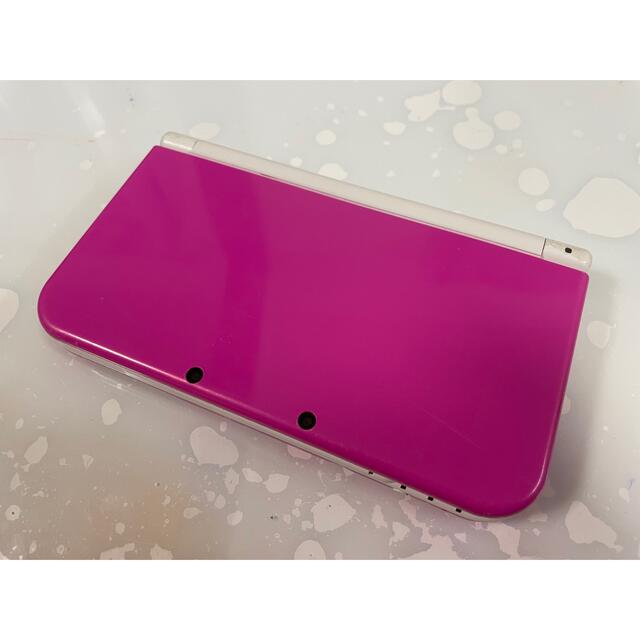 ニンテンドー3DS LL ピンク×ホワイト ソフト+充電器付きの通販 by