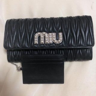 ミュウミュウ(miumiu)の【m様専用】miumiu 長財布(財布)