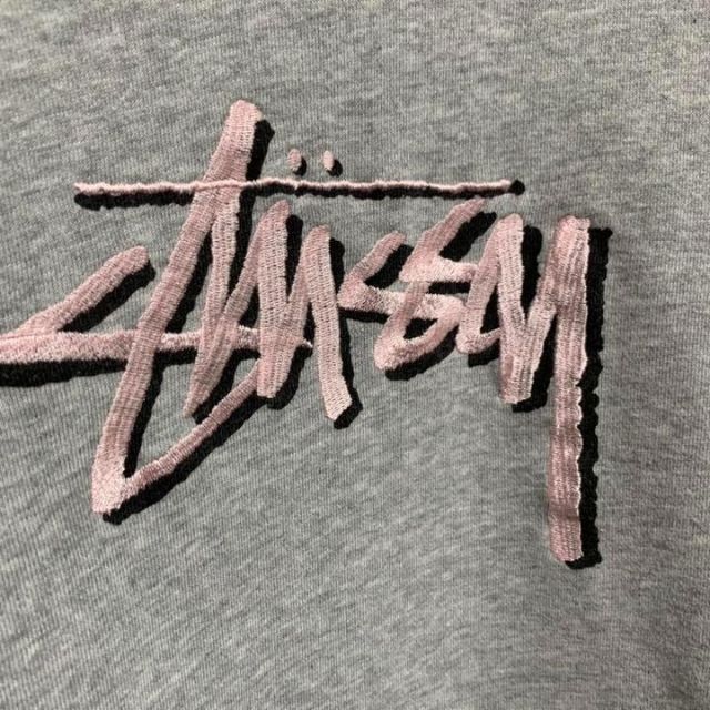 希少】 ステューシー 刺繍 センターロゴ ストリート パーカー | densel