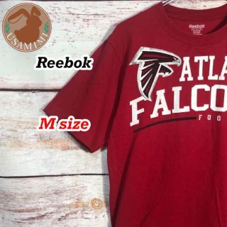 リーボック(Reebok)の輸入古着 Reebok NFL アトランタファルコンズ プリント Tシャツ M(Tシャツ/カットソー(半袖/袖なし))