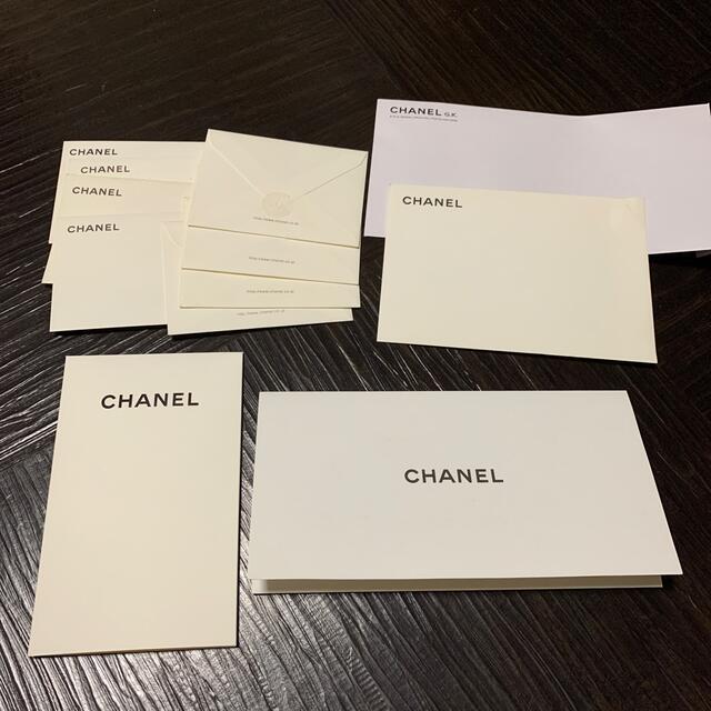 CHANEL(シャネル)のシャネル　封筒　 ハンドメイドの文具/ステーショナリー(カード/レター/ラッピング)の商品写真