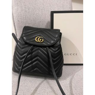 グッチ(Gucci)のグッチGGマーモント バックパック(リュック/バックパック)