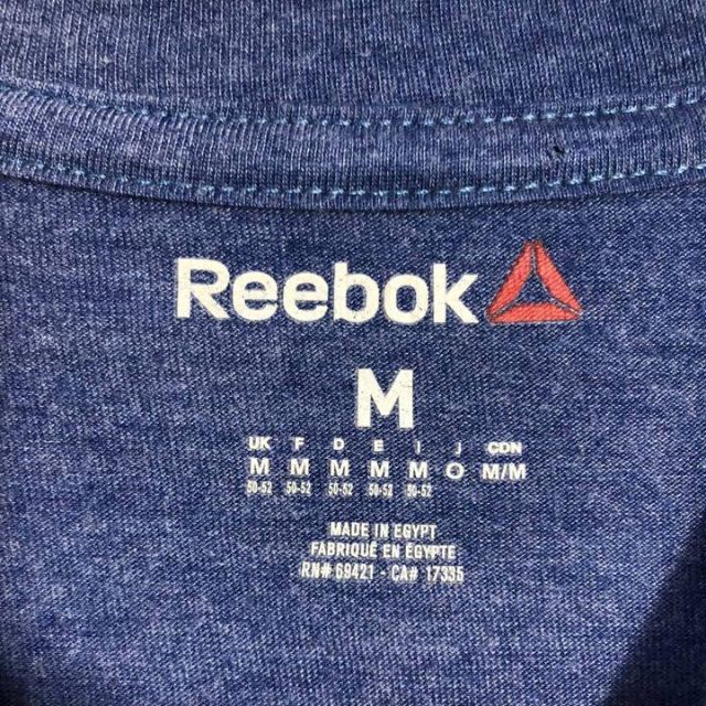 Reebok(リーボック)の輸入古着 Reebok バケーション 両面プリント Mサイズ メンズのトップス(Tシャツ/カットソー(半袖/袖なし))の商品写真