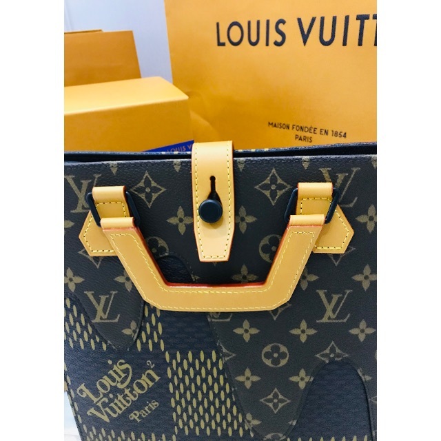 LOUIS VUITTON／NIGO ミニトート トートバッグ／N40355