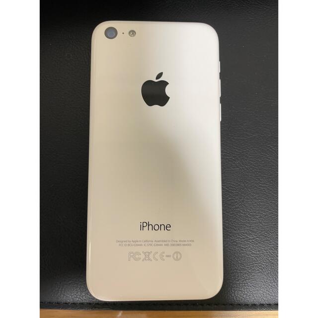 iPhone(アイフォーン)のiPhone 5c White 32 GB docomo スマホ/家電/カメラのスマートフォン/携帯電話(スマートフォン本体)の商品写真