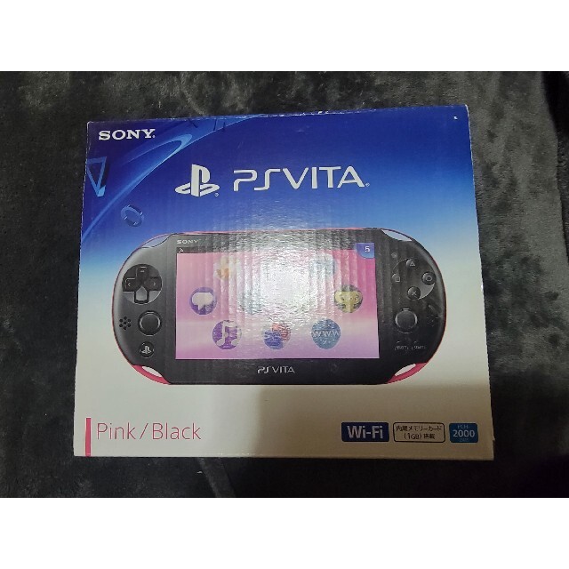 psvita pch-2000 ブラック/ピンク 本体PSvita