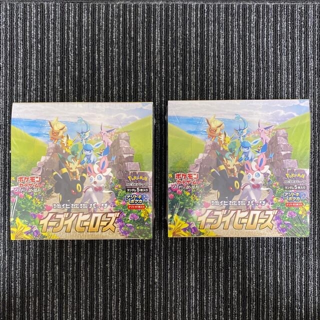 ポケモンカード　イーブイヒーローズ2BOX シュリンク付