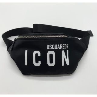 ディースクエアード(DSQUARED2)のDSQUARED2 ICONロゴプリントボディバッグ ベルトバッグ(ボディーバッグ)