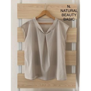 エヌナチュラルビューティーベーシック(N.Natural beauty basic)のN. ブラウス　ナチュラルビューティベーシック(シャツ/ブラウス(半袖/袖なし))