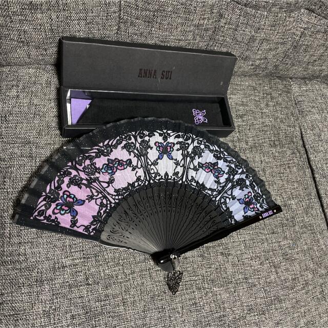 ANNA SUI(アナスイ)のANNA SUI扇子（ANAの機内販売限定 ） レディースのファッション小物(その他)の商品写真