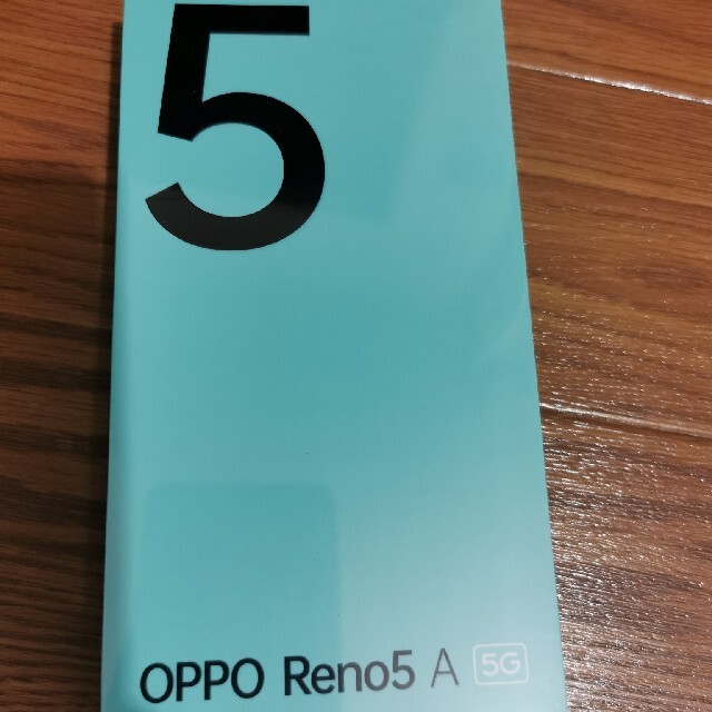 OPPO Reno5 A 5G対応 128GB　アイスブルー(e-sim)未開封