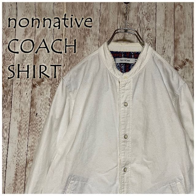 nonnative(ノンネイティブ)のnonnative COACH SHIRT COTTON シャツ ノンネイティブ メンズのジャケット/アウター(その他)の商品写真