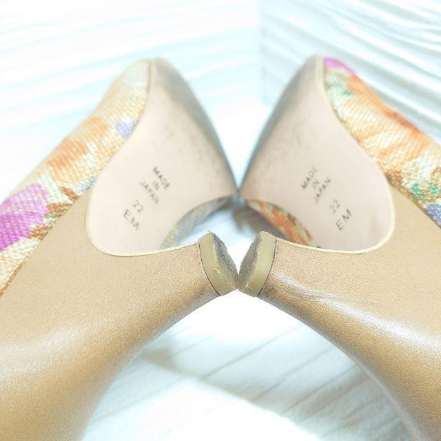 DIANA(ダイアナ)の在庫大処分セール ダイアナ DIANA パンプス 花柄 ポインテッドトゥ レディースの靴/シューズ(ハイヒール/パンプス)の商品写真