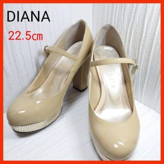 ダイアナ(DIANA)の大処分セール ダイアナ DIANA パンプス エナメル ラウンドトゥ(ハイヒール/パンプス)