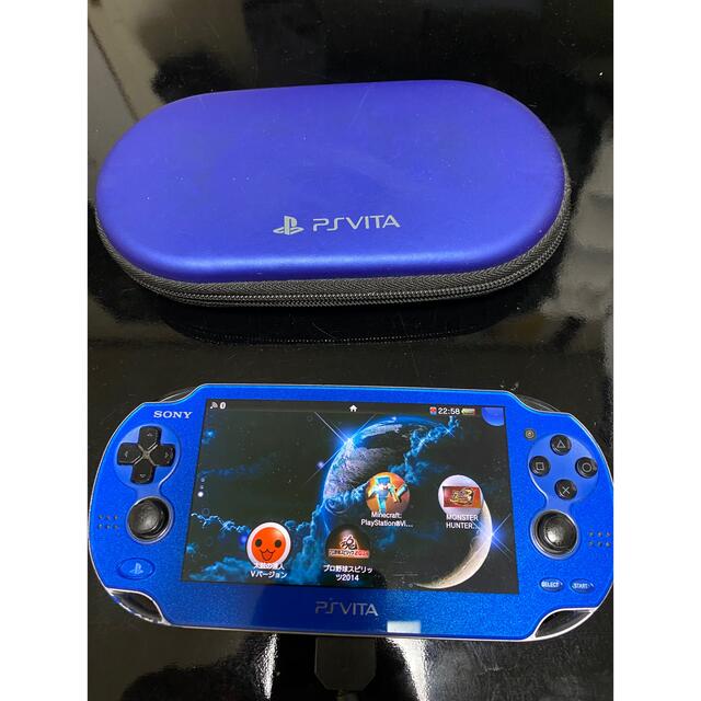 PS VITA ケース付き充電器付きソフトマイクラ