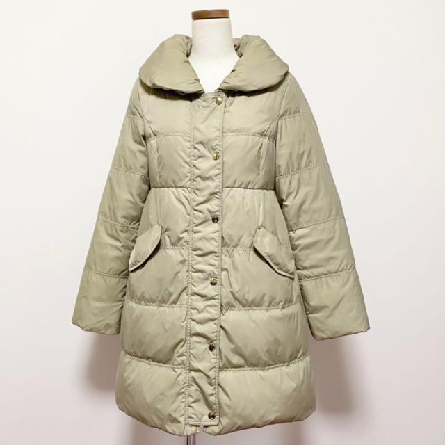 JILL by JILLSTUART ビジュー装飾 フレアシルエットダウンコート