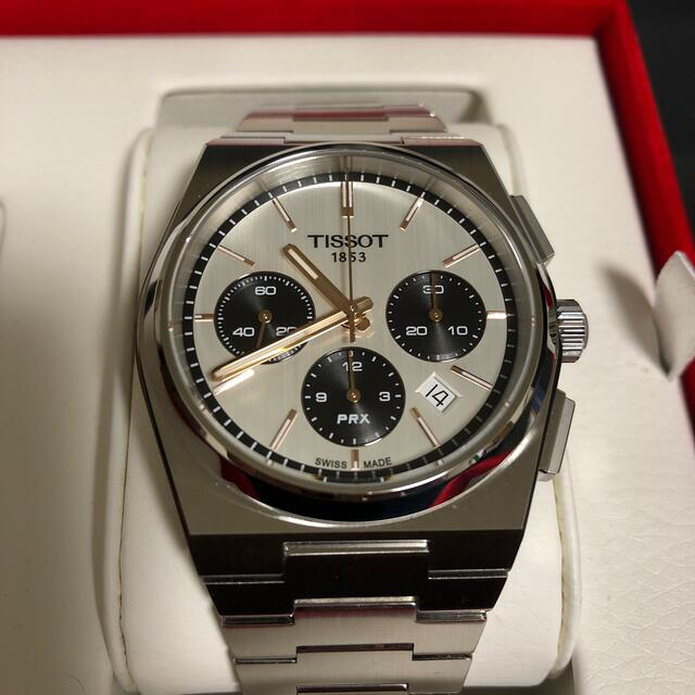TISSOT(ティソ)のPRX クロノグラフ　本日限定価格 メンズの時計(腕時計(アナログ))の商品写真