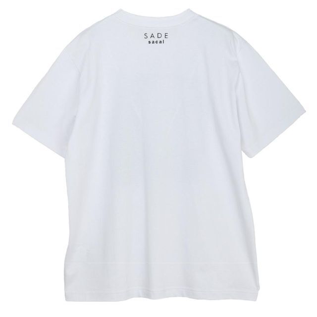 サイズ1 SACAI x SADE Tシャツ 白 新品 シャーデー サカイ 大阪売れ済 x サイズ0 SACAI SADE サカイ シャーデー Tシャツ 白 新品 Tシャツ/カットソー(半袖/袖なし)