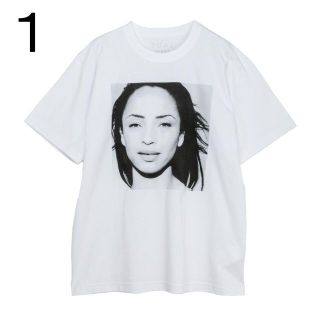 サカイ(sacai)のサイズ1　SACAI x SADE Tシャツ　白　新品 シャーデー サカイ(Tシャツ(半袖/袖なし))