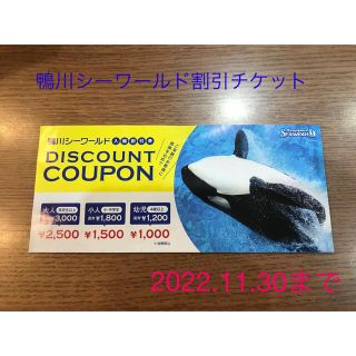 鴨川シーワールド割引チケット(水族館)