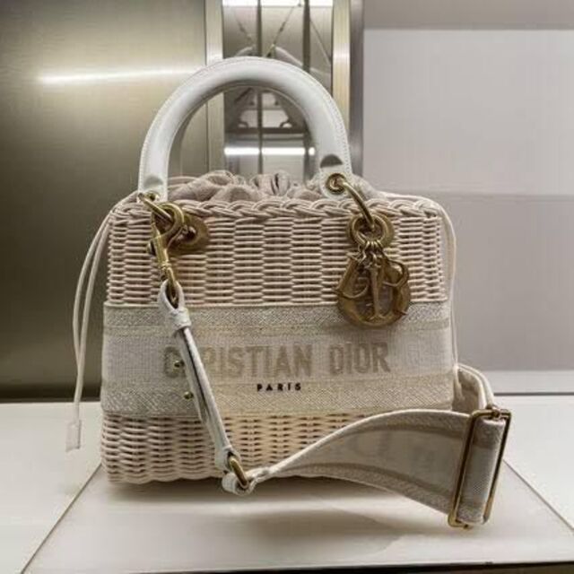 売れ筋がひ贈り物! Dior レディディオール かごバッグ ハンドバッグ