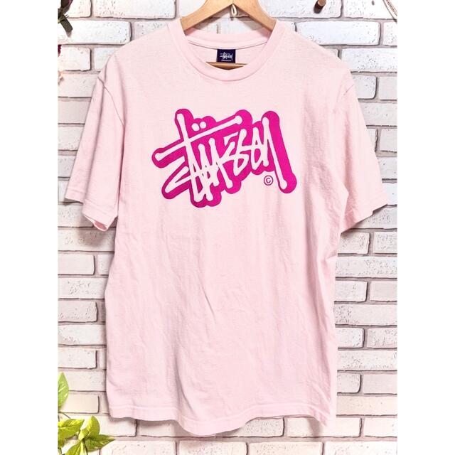 STUSSY(ステューシー)のお値下げ致しました^^ STUSSY ステューシー Tシャツ　デカロゴ メンズのトップス(Tシャツ/カットソー(半袖/袖なし))の商品写真