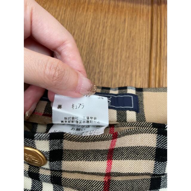 BURBERRY(バーバリー)の【美品】Burberryチェックウールパンツ レディースのパンツ(カジュアルパンツ)の商品写真