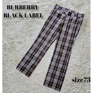 バーバリーブラックレーベル(BURBERRY BLACK LABEL)の【難有り】BURBERRY BLACK LABEL　チェックパンツ(チノパン)