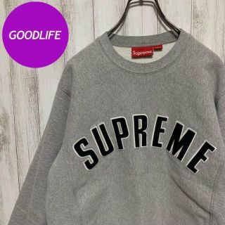 スウェット Supreme - 値下げ!美品!supreme ロゴスウェット の通販