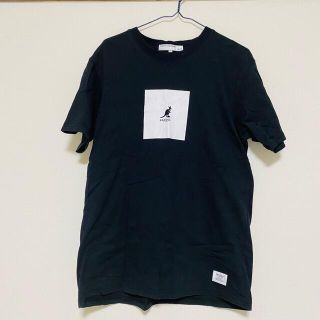 カンゴール(KANGOL)のKANGOL  黒Tシャツ　プリントTシャツ(Tシャツ/カットソー(半袖/袖なし))