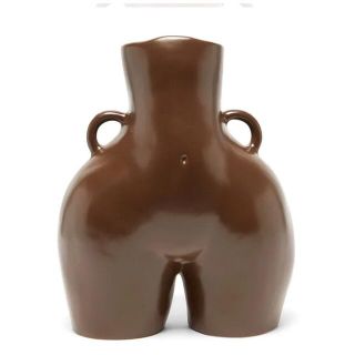 シボネ(CIBONE)のLOVE HANDLES VASE (CHOCOLATE) アニッサケルミッシュ(その他)