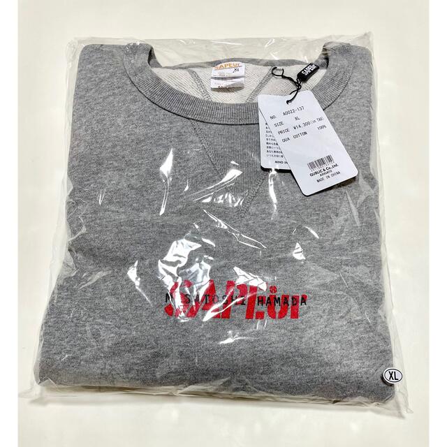 SAPEur サプール　SCS大阪　スウェット tシャツ　XL