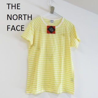 ザノースフェイス(THE NORTH FACE)の新品 THE NORTH FACE ノースフェイス Tシャツ 黄色　XL(Tシャツ(半袖/袖なし))