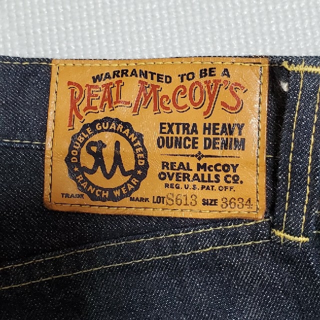 The REAL McCOY´S LOT S613 セルビッチデニム！雰囲気◎-