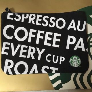 スターバックスコーヒー(Starbucks Coffee)の海外 台湾 中国 スターバックス ポーチ ブラック(ポーチ)