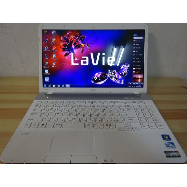 NEC ノートパソコン PC-LS150F2P2Ｗ/良品