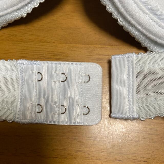 ブラ　ショーツ　セット　E75 デイリー使い　刺繍　リボン　かわいい　 レディースの下着/アンダーウェア(ブラ&ショーツセット)の商品写真