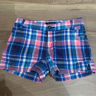 トミーヒルフィガー(TOMMY HILFIGER)のトミーヒルフィガー チェックショートパンツ キッズ 12(パンツ/スパッツ)