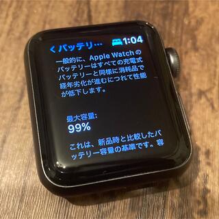 アップルウォッチ(Apple Watch)のApple Watch3【38mm】GPSモデル(スマートフォン本体)