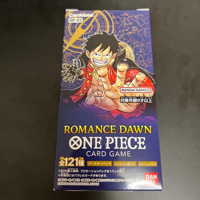 ONE PIECEカードゲーム OP-01 ROMANCE DAWN 1BOXBox/デッキ/パック