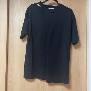 エモダ(EMODA)の半袖　半袖　Tシャツ　ブラックTシャツ　デザインTシャツ　emoda(Tシャツ(半袖/袖なし))