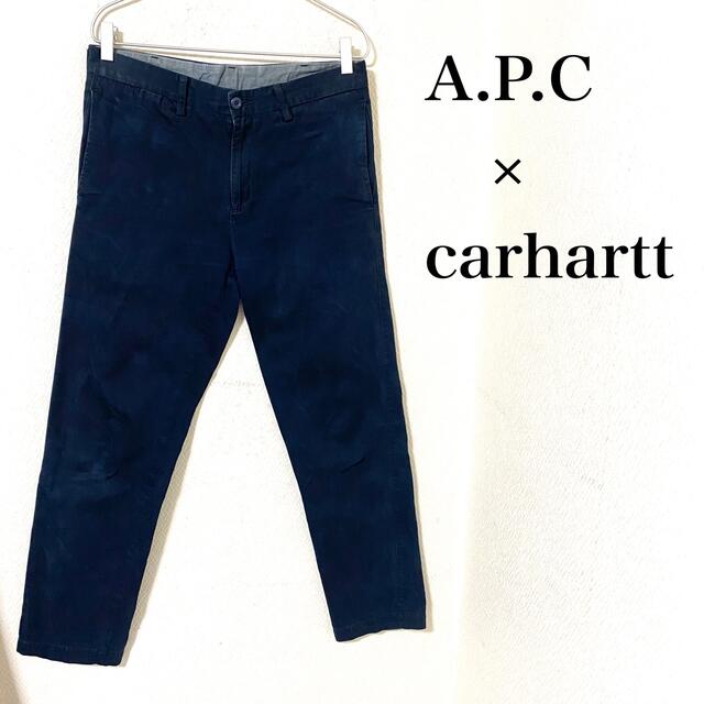 A.P.C(アーペーセー)のA.P.C carhartt アーペーセー　カーハート　コラボ　パンツ　メンズ メンズのパンツ(ワークパンツ/カーゴパンツ)の商品写真