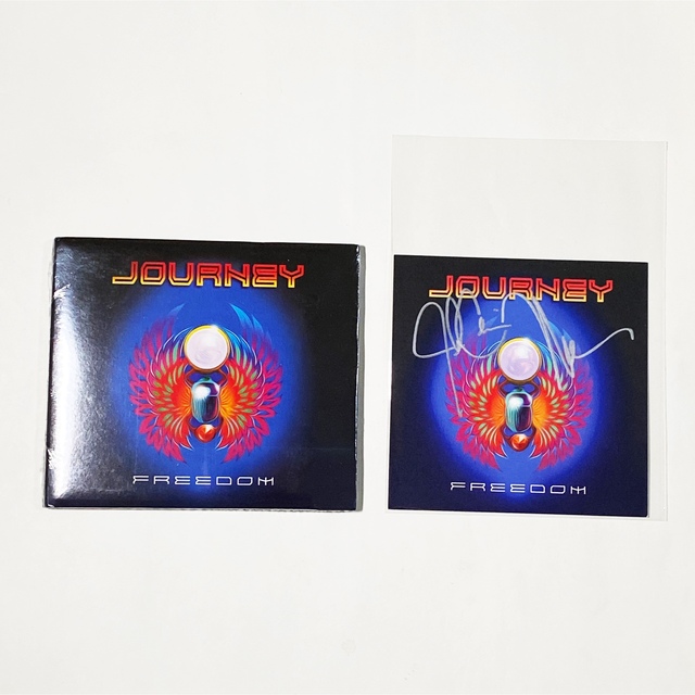 直筆サイン入りCD Journey Freedom ジャーニー