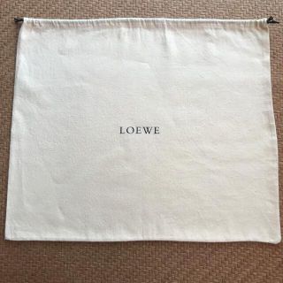 ロエベ(LOEWE)のLOEWE ロエベ バッグ用 保存袋 巾着 イエロー(ショップ袋)
