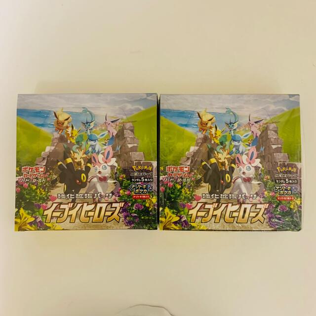 ポケモンカード イーブイヒーローズ 2BOX シュリンク付き