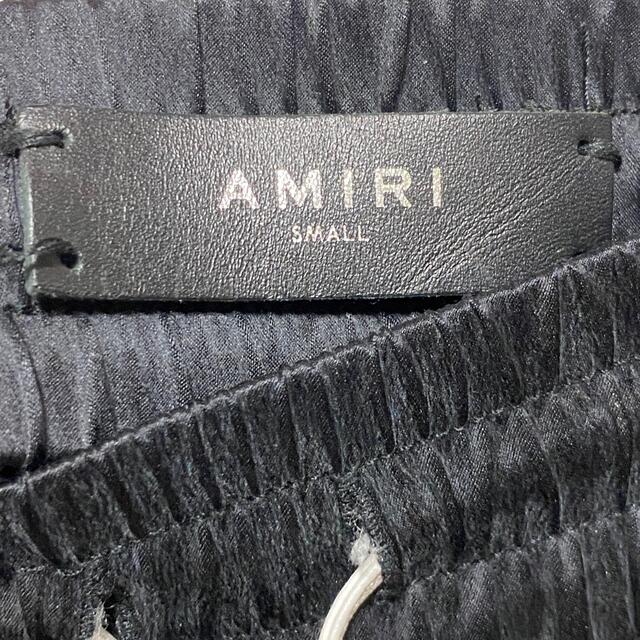 AMIRI(アミリ)の●【美品】アミリ AMIRI/トラックパンツ/サイドライン/シルク/ブラック● レディースのパンツ(その他)の商品写真