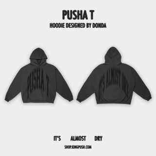 Pusha T It’s Almost Dry BOX hoodie DONDA(パーカー)