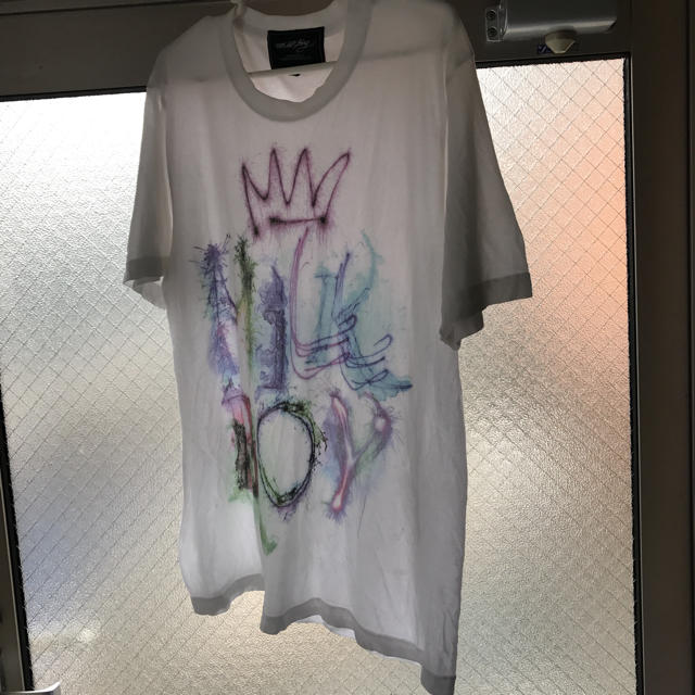 MILKBOY(ミルクボーイ)のMILKBOY ロゴ入り Tシャツ レディースのトップス(Tシャツ(半袖/袖なし))の商品写真